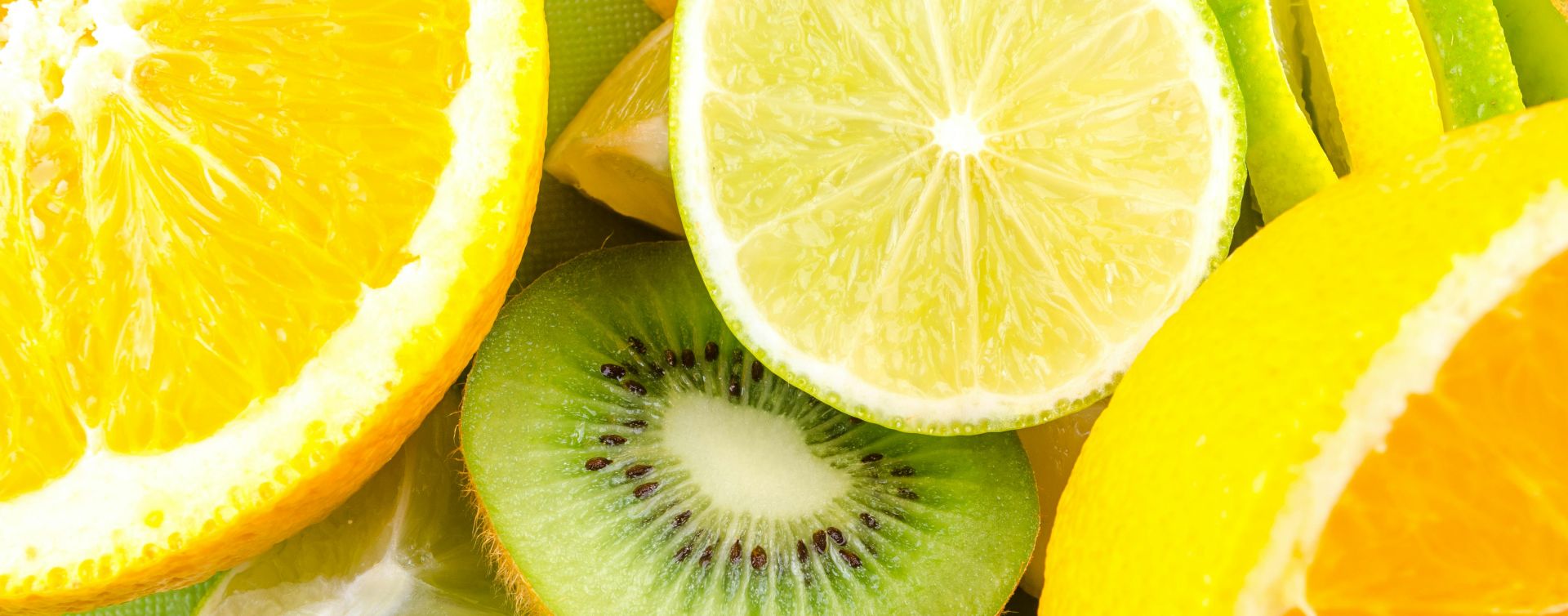 Photo of Sliced Kiwi, Lemon, and Orange Fruits